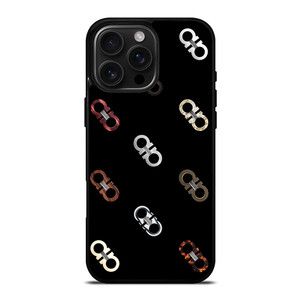 SALVATORE FERRAGAMO LOGO PATTERN iPhone 17 Pro Max Case